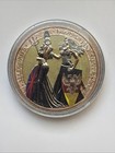 2019 Germania 5 Marks 1oz Silver Coin    the Allegories    Yellow   Red Gold