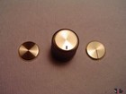 Fisher Brass 8 Pcs Set Knobs Cap For 400c 500b 500c 800b 800c   Tube Fisher