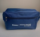 2 - New - Msc Voyagers Club -toiletry - Makeup Bags Navy Blue