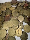 No Cash Value Brass Tokens - Eagle  Size  89   Lot Of 100 Tokens