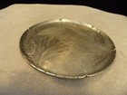 Vintage Wendell August Hammered Aluminum Tray   Pine Cone Pattern   235