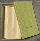 Authentic Gucci Box - Green Brocade - Gift Box - 5 75    X 10 5    X 2 25    - New