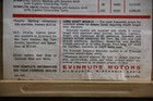 Brochure Price List Sheet Evinrude Outboard Boat Motor Vintage    