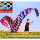 3d Dragon Poi With 340g Weighted Ball   1 1 Meters Swing Rope - Silk Flowy Sh   