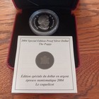 2004 Canada Special Edition Proof  9999 Silver The Poppy Dollar