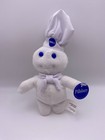1999 The Pillsbury Doughboy Mini Bean Bag Doll  6  White Plush New Nwt