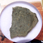 975 Grams 21mm Amgala 001 Martian Meteorite Slice One Side Polished In Box Case