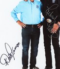 Richard Petty And Dale Inman Signed Nascar Unframed 8x10 Young Petty Photo
