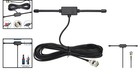 Compact Vhf Uhf Vehicle Scanner Antenna With 3m Cable - Easy Adhesive Install