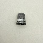 Antique Sterling Silver Simon Bros   Co Size 9 Thimble Sewing Accessory