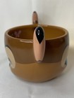 Disney Pixar 3d Sculpture Bambi Mug Cross Eye Looking At Butterfly 014182-17316