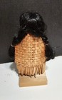 Vintage Salish Pnw Native American Indian Cedar   Bisque 8  Maiden Doll  Kachina