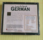 Learn To Speak German  The Complete Interactive Learning Solution 7 0  3 Cd Set