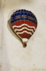 St  Louis Post-dispatch Red  White   Blue Balloon Pin