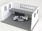 Two-floor Car Model Garage Scale 1 18 Big Diorama Model Kit Unpainted Size 1 18