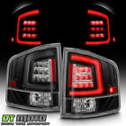 For 1994-2004 Chevy S10  Gmc Sonoma Black Led Tube Tail Lights Lamps Left right