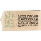 Ted Nugent Sammy Hagar Golden Earring Concert Ticket Stub 2 4 78 Greensboro Nc