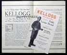 1907 Antique Charles Kellogg   Bird Man Nature Singer Vaudeville Boston Brochure