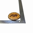 Schlitz Beer Brewing Co  Leather Vintage Belt Buckle Advertising Koleaco Dallas