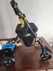 Medline Premium Empower Folding Mobility Rollator Walker  300 Lb weight  Black