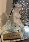 Ceramic Mermaid Figurine With Potpourri Inside Sculpture Beach Decor New Statue