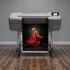 New Open Box Hp Designjet Z9  24  Postscript Printer  W3z71a b1k
