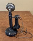 Antique Kellogg Candlestick Telephone Candle Stick Phone