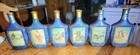 Lot Of  6  Vintage Beams Choice Whiskey Decanter Bottles