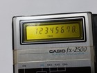 Vintage Casio Fx-2500 Scientific Calculator Japan Pocket Lcd 1977 Scarce Edition