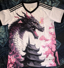 Japan Soccer Jersey Blossom Sakura Dragon Edition S m l xl xxl