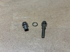 New Stainless Steel Seat Post Clamp Binder Bolt Pillar Pin Keyed M8 Silver