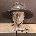 Nwt Adidas Adult Victory 5 Climacool Bucket Hat Upf 50  Adjustable Black