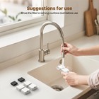 Atmziqxr Cat Water Fountain Filters S18 - 12 Pack W  Carbon Sponges
