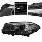 Halogen Headlight Assembly For 2014 2015 2016 2017 Bmw 5 Series 528i 535i Left