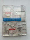 Bernina 2 Piece Tree   Teardrop Templete Ruler Set With Instructions -unopened