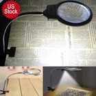 Us 2 25x 5x Desktop Fixed And Adjustable Led Magnifying Glass Lamp Painting Tool