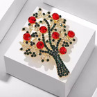 Luxury Christmas Tree Brooch Pin-crystal Rhinestone Christmas Holiday Gift Women
