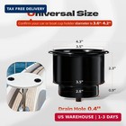4 Pcs Boat Cup Holder Insert  Plastic Cup Holder For Boat  Marine Drink Holder R