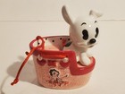 Betty Boop   Pudgy Dog Cartoon Character Ceramic Handbag Salt Pepper Shaker Set