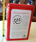 Rare King Arthur Flour Commemorative Tin Celebrating 225 Years Limited Edition