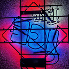 Very Large New Lite Ice Beer By Miller Neon Light Sign - Man Cave