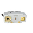 Vintage 1957 Mcm Zenith A515w Clock  Am Tube Radio Telechron-restored