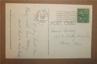 1951 Great Lakes Shipping Freighter Davis Lock Sault Ste Marie Michigan Postcard