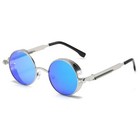 Round Retro Polarized Sunglasses Men Women Vintage Gothic Steampunk Glasses Usa