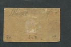 1862 Confederated States Of American Postage Stamp  4 Mint Hinged F vf Pair