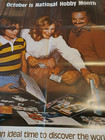 1979 Post Office Lobby Poster  415 Hal Linden Stamp Collecting  24x36 