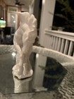 Vtg Mcm 1960 s White Porcelain Rearing Horse Figurine Ceramic Stallion