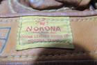 Vintage 1940 s Nokona Sb1 Softball Leather Split Finger Baseball Glove