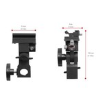 Photo Camera Flash Shoe Umbrella Holder Swivel Light Stand Bracket B For Canon