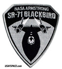 Sr-71 Blackbird-nasa-armstrong-flight-research-usaf Space Exploration Patch